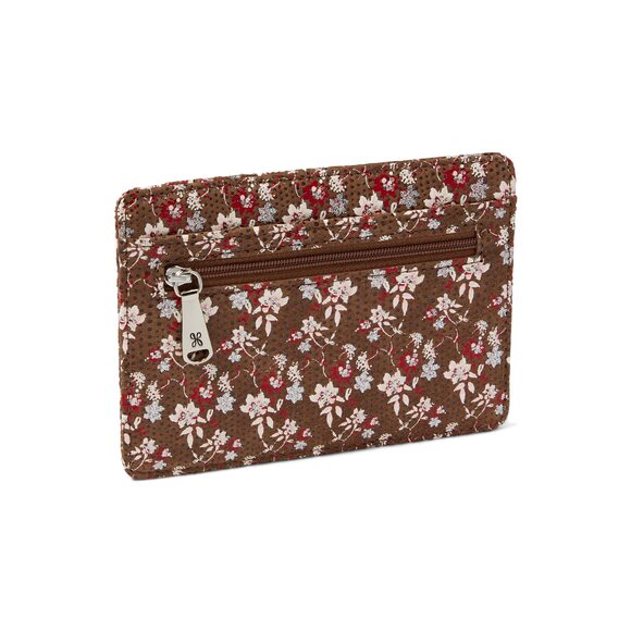 NWT Betsey Johnson HALLOWEEN HOME Faux Leather Multi Pockets  5588 Euro Slide - Slide Wallet - Zipper Pocket - Polyester Lining - Five